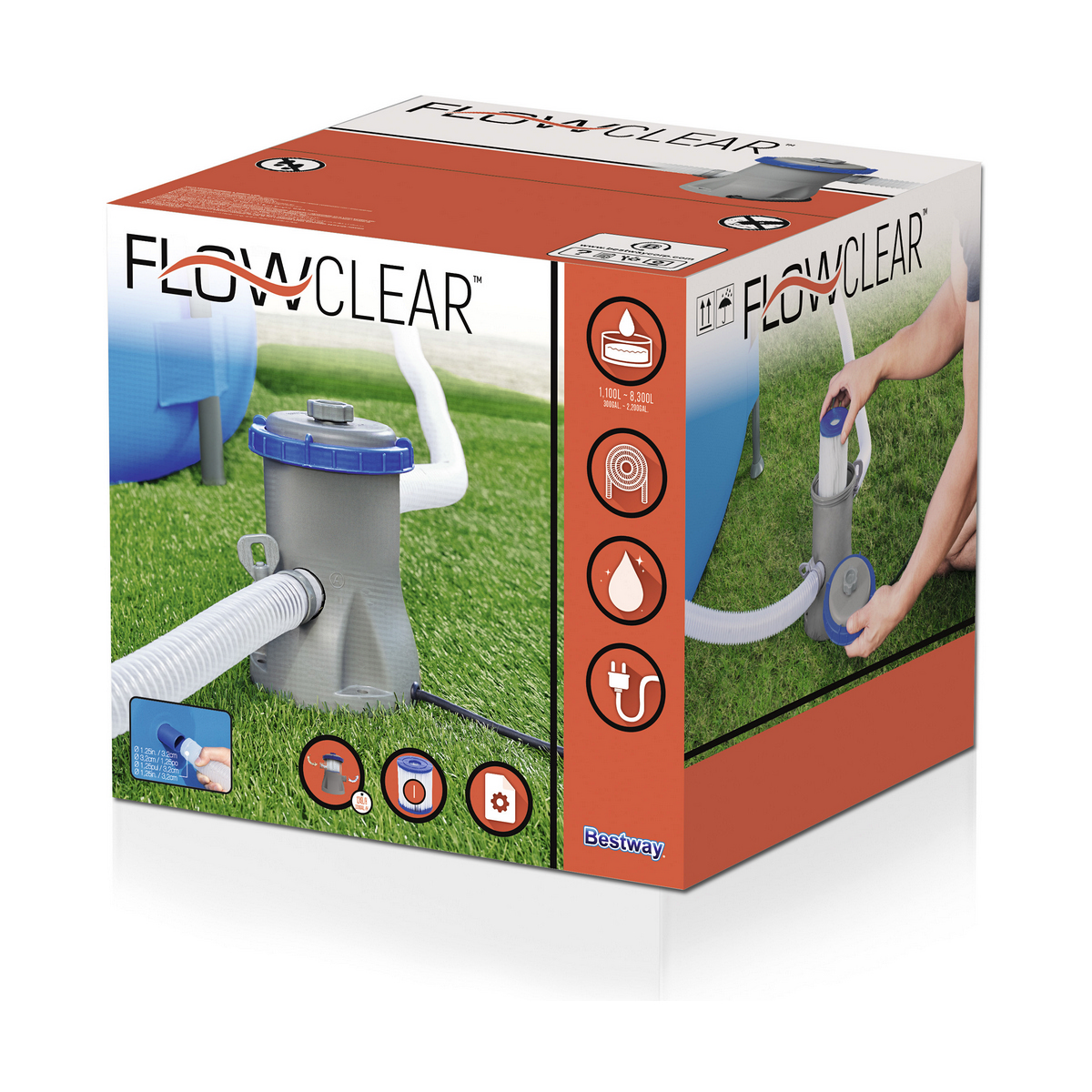 Treatment plant for swimming pool Bestway 58381 Treatment plant for swimming pool Bestway 58381