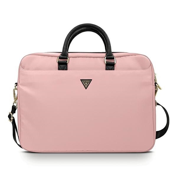 Guess Bag GUCB15NTMLLP 16 inch pink Nylon Triangle Logo