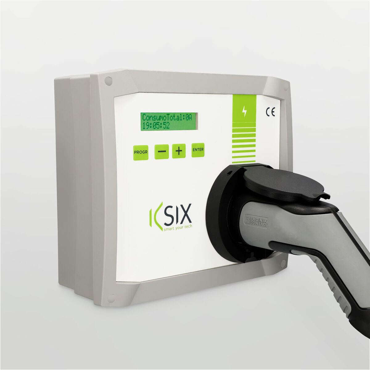Electric car charger KSIX Policharger IN-SC 7400 W