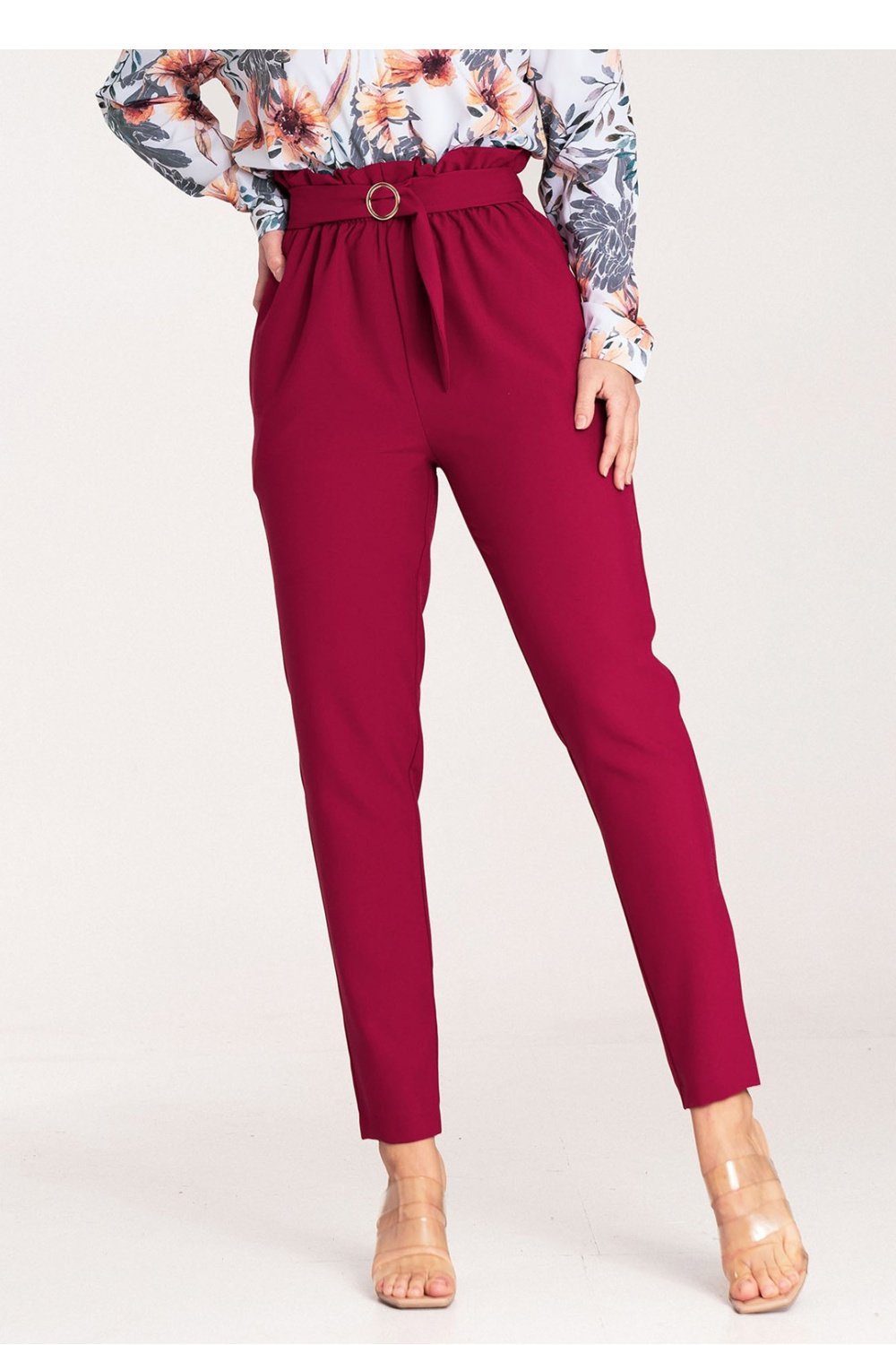  Women trousers model 204300 Figl  red