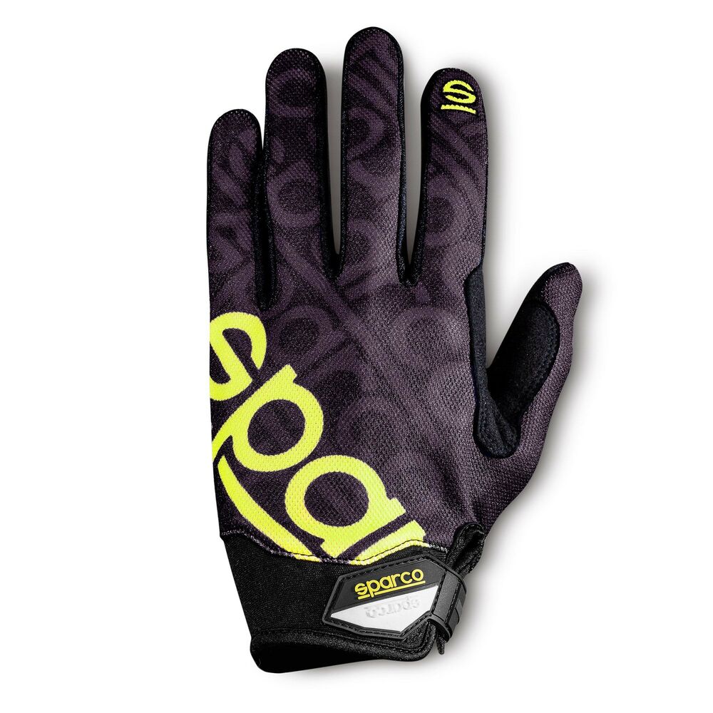 Mechanic's Gloves Sparco  MECA III Black Size S