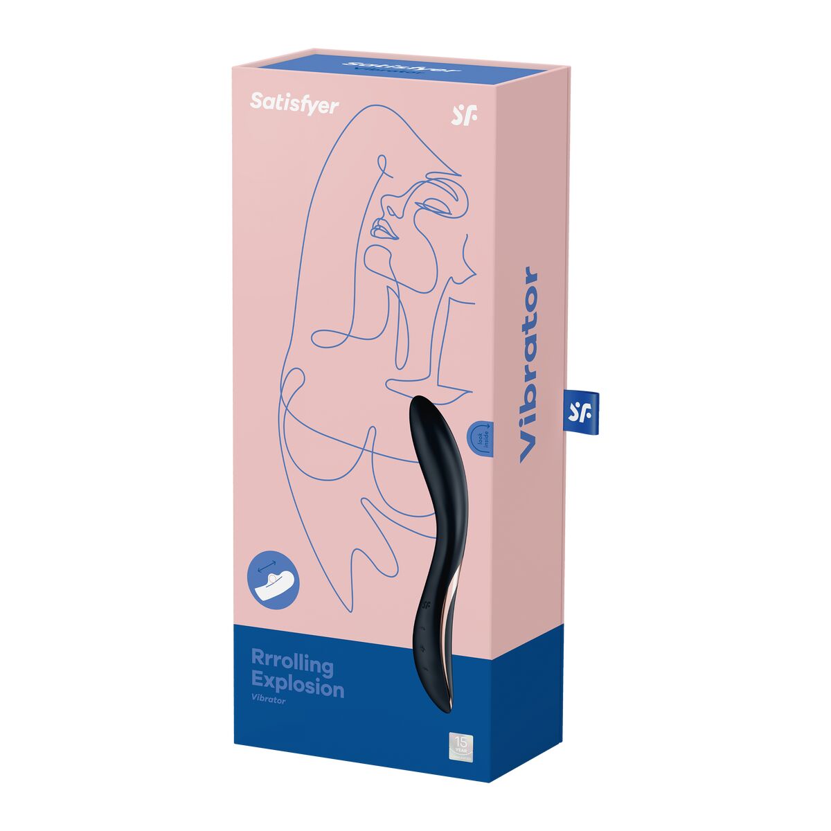 Vibrator Satisfyer Rrolling Explosion Black