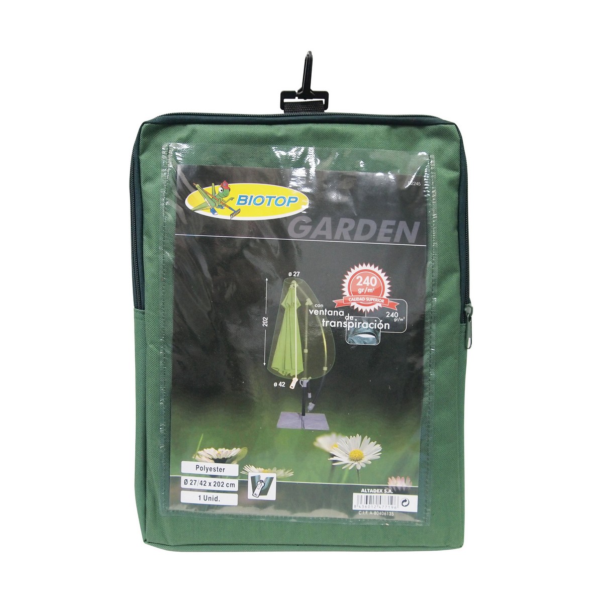 Protective Case Altadex Sunshade Green