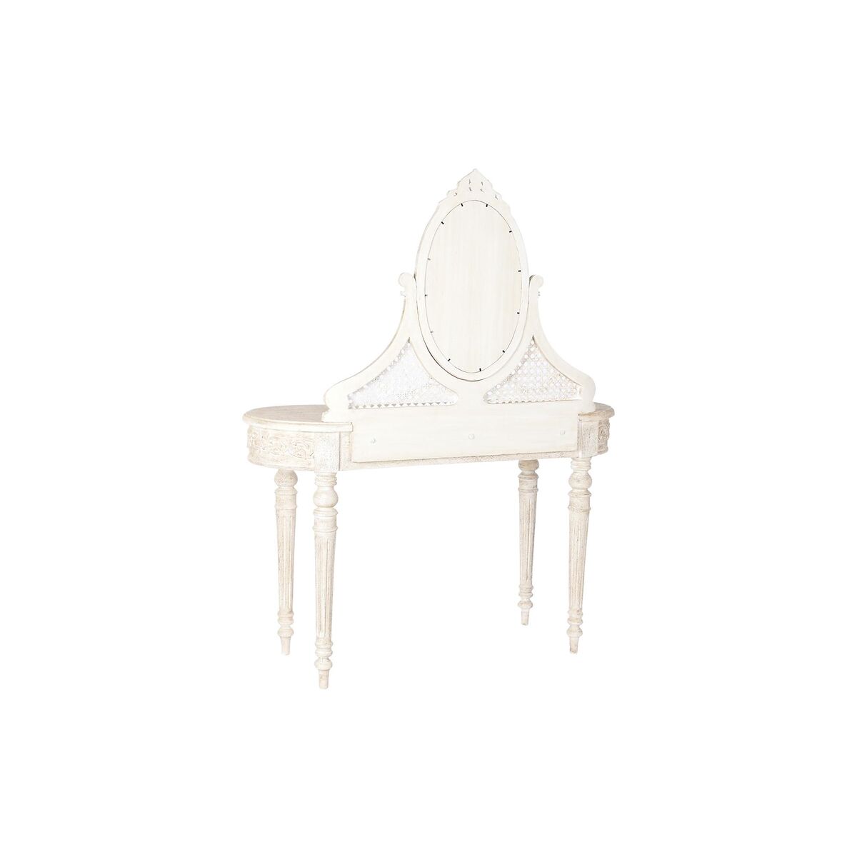 Dresser DKD Home Decor Beige White Mango wood MDF Wood (114 x 44 x 141 cm)