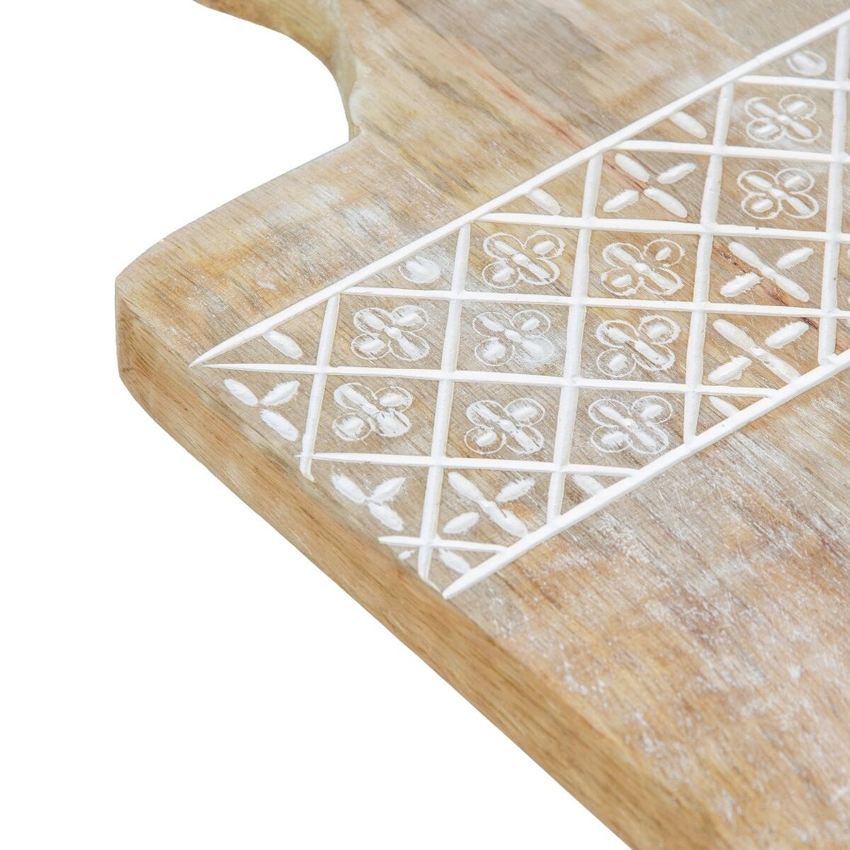 Cutting board 21 x 40,5 x 3 cm White Mango wood