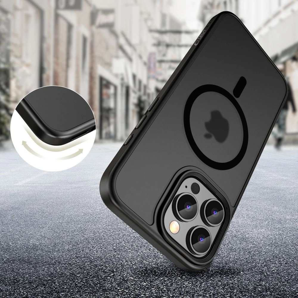 Case Tech-Protect MagMat MagSafe Apple iPhone 16 Pro Max Matte Black