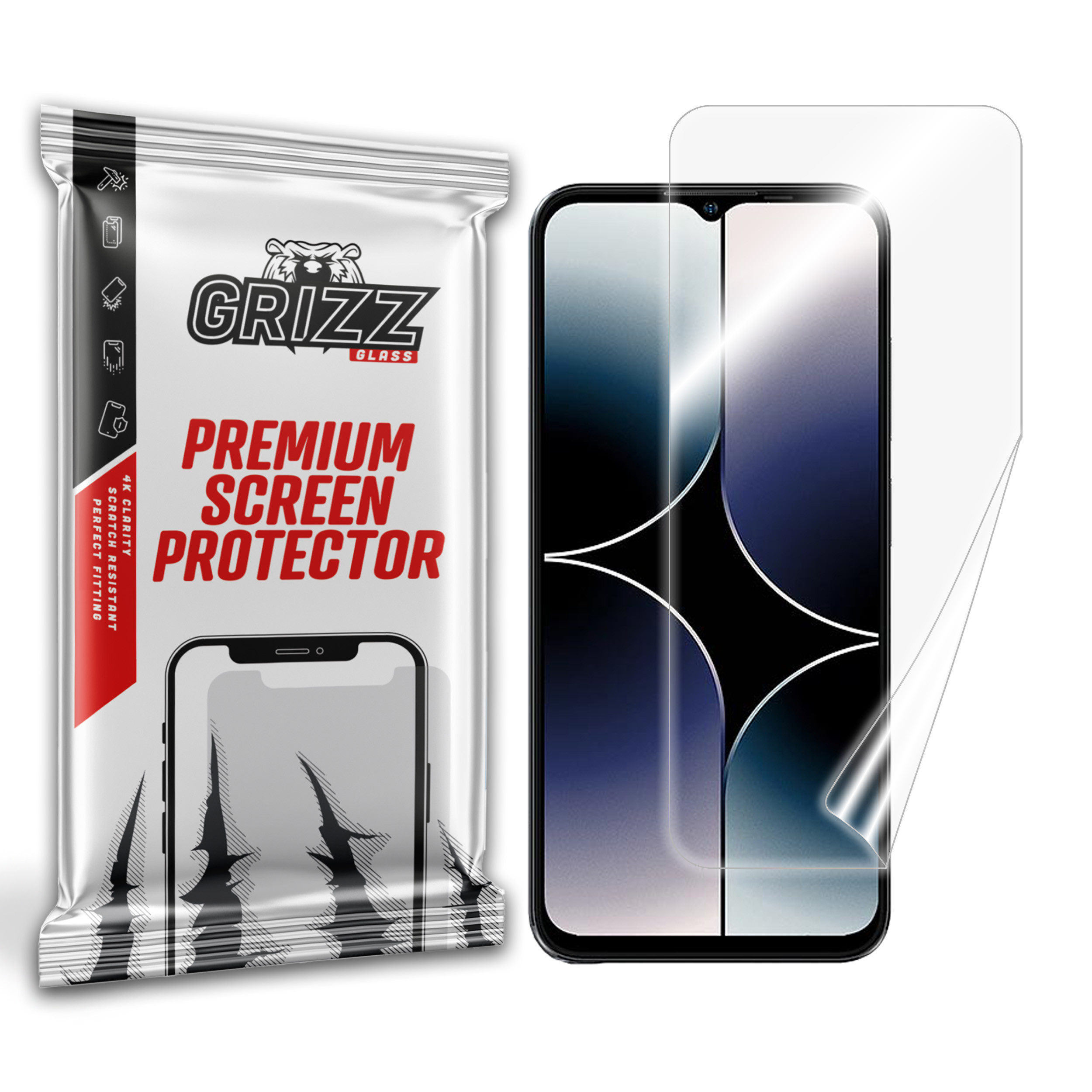 GrizzGlass CeramicFilm Ulefone Note 16 Pro