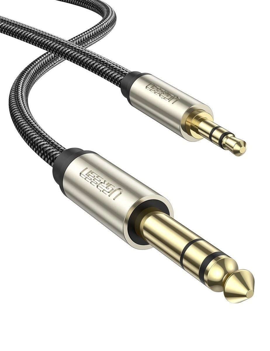 UGREEN AV127 3.5 mm jack cable for TRS - 1m (grey)
