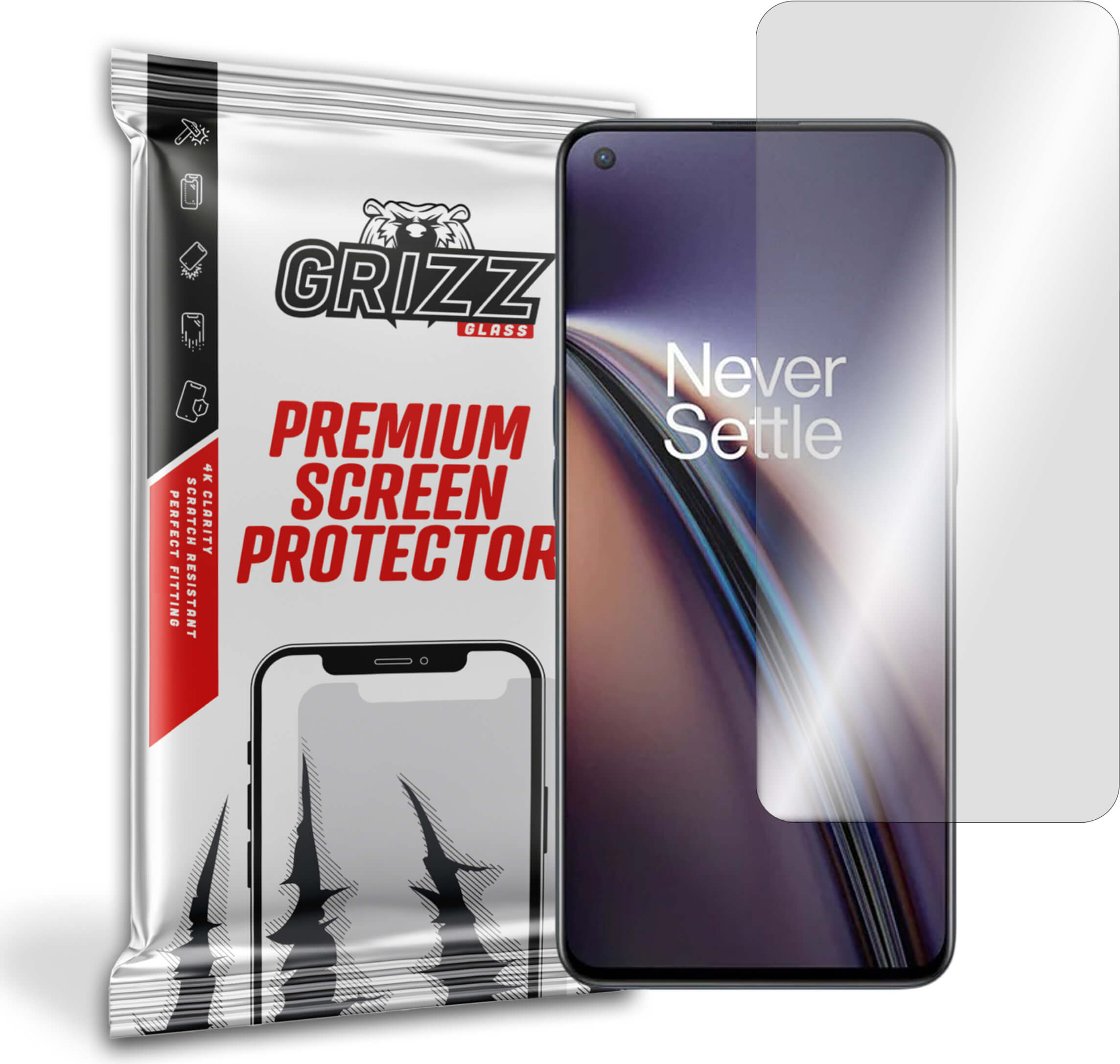 GrizzGlass HybridGlass OnePlus Nord CE 5G