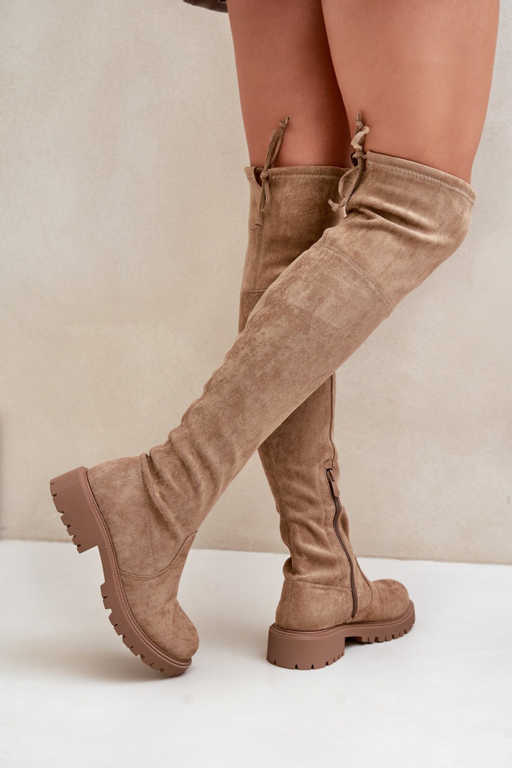  Thigh-Hight Boots model 203509 Step in style  beige