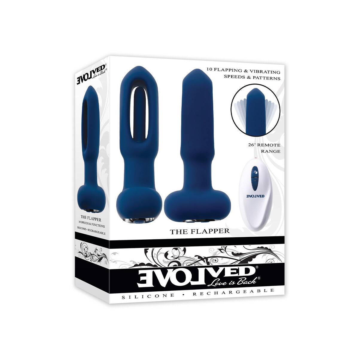 Anal plug Evolved Blue (11,4 cm)