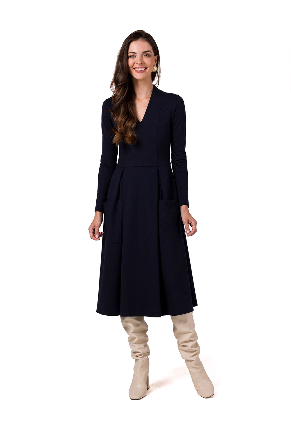  Daydress model 185821 BeWear  navy blue