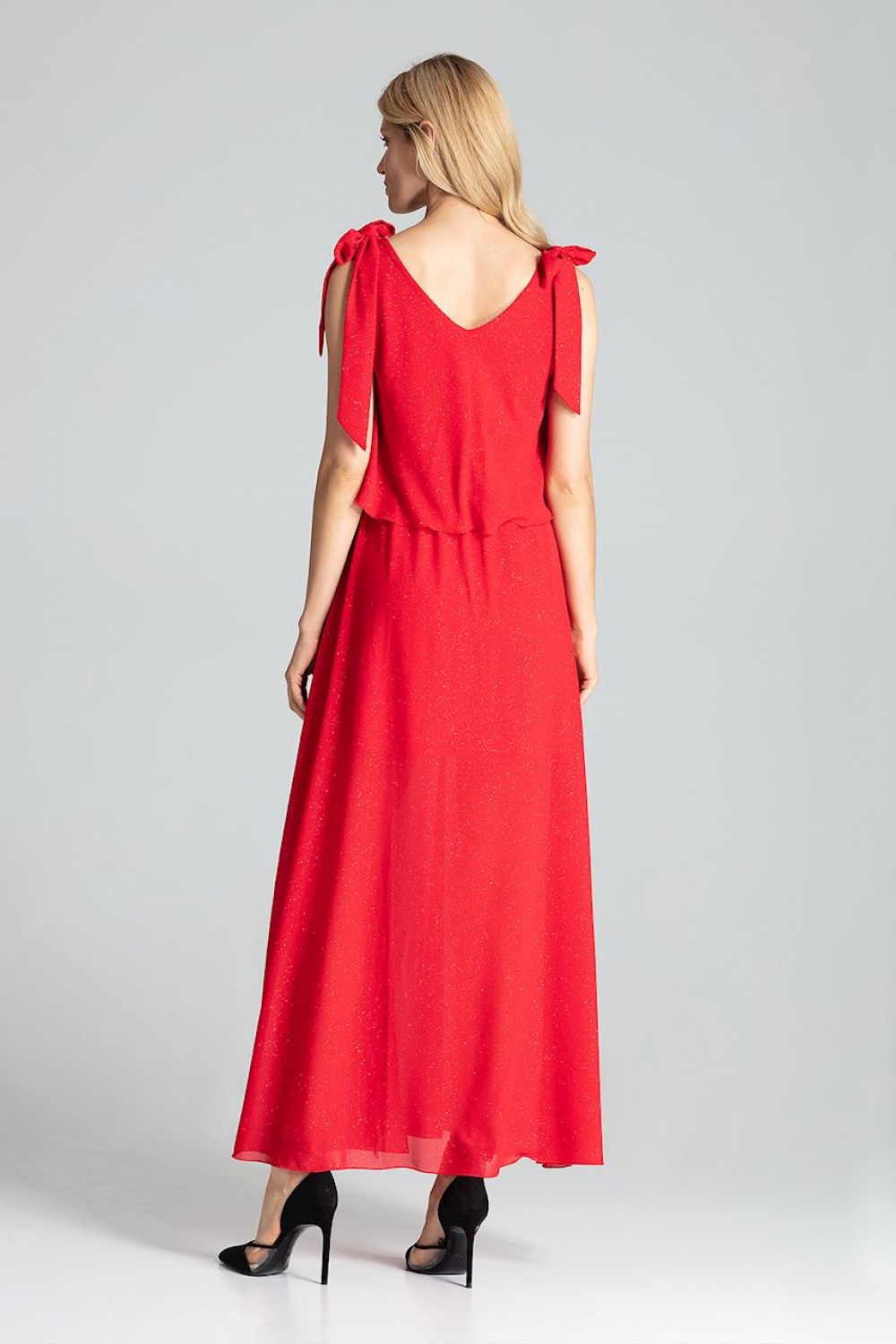 Cocktailkleid model 138275 Figl rot Damen