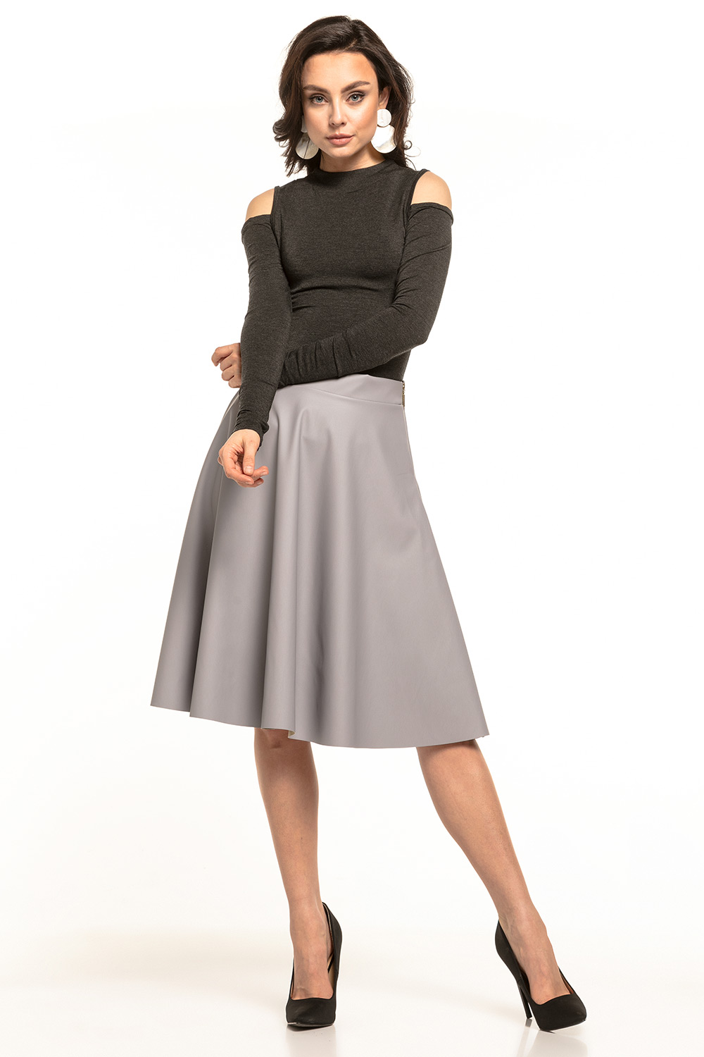 Rock model 143198 Tessita grau Damen