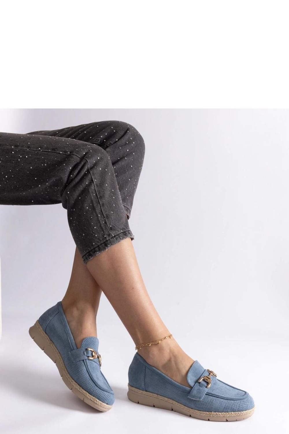 Mocassin model 207172 Solea  blue