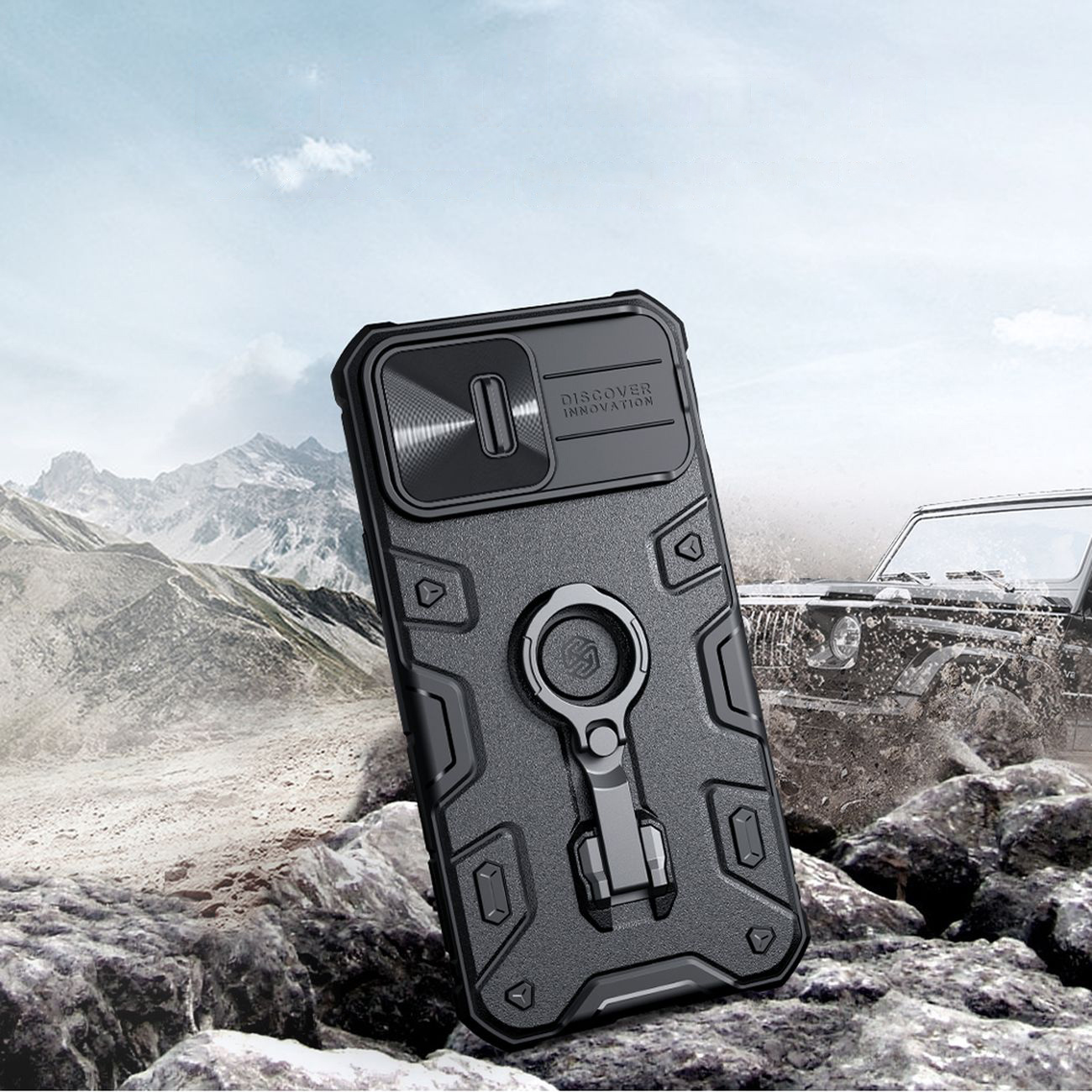 Nillkin CamShield Armor Pro Case Apple iPhone 14 Pro black