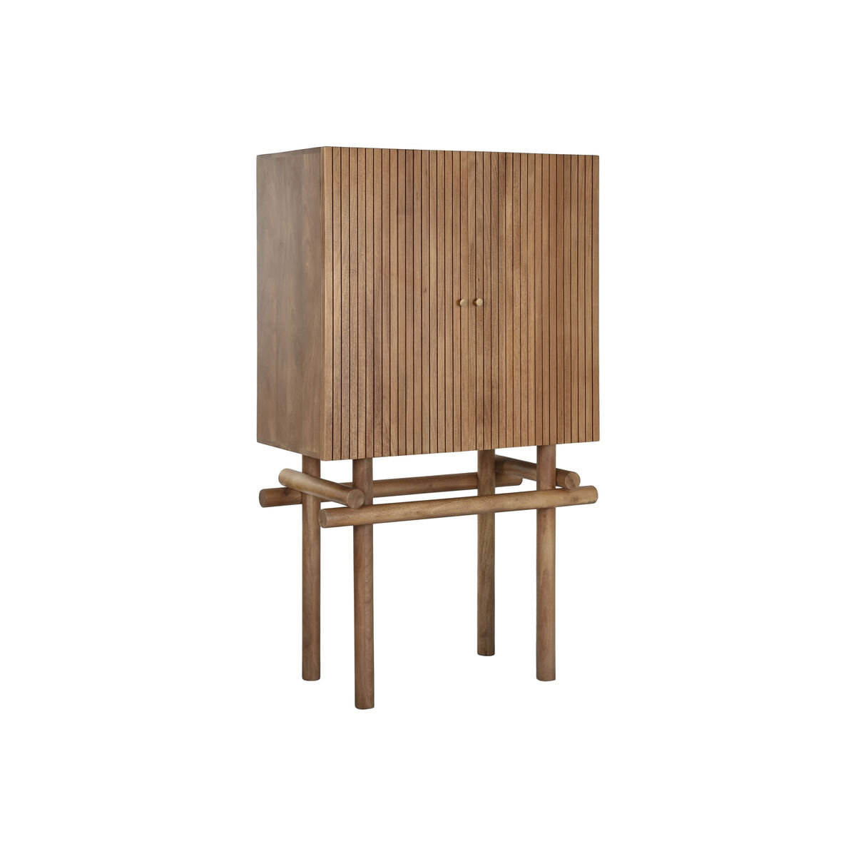 Bottle rack Home ESPRIT Natural 90 x 45 x 156 cm