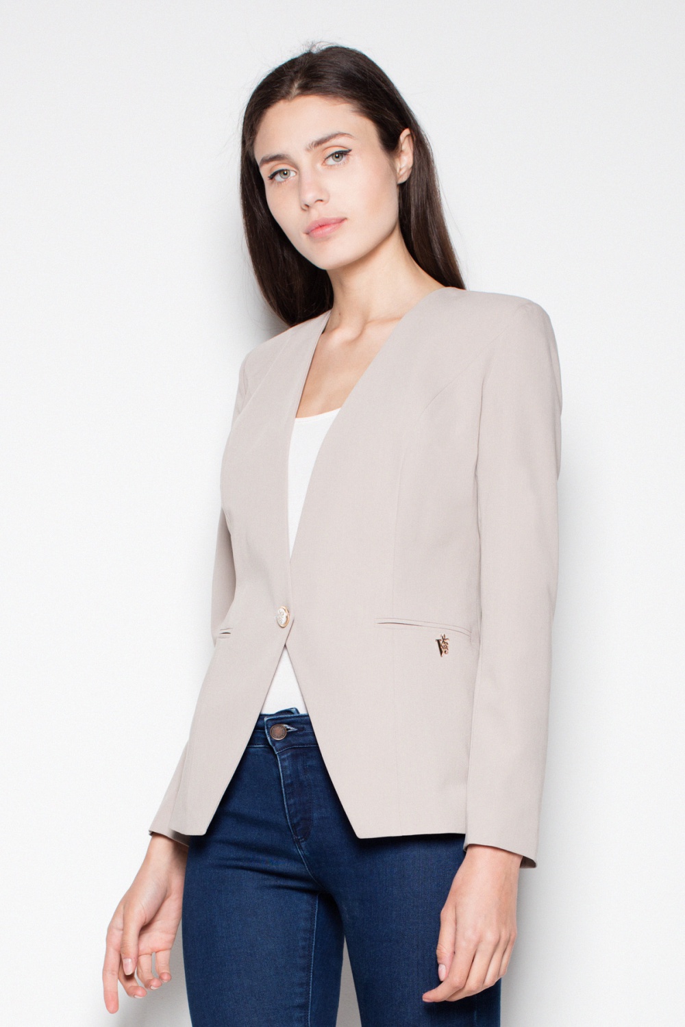  Jacket model 77171 Venaton  beige