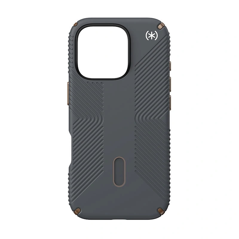 Case Speck Presidio2 Grip ClickLock & MagSafe Apple iPhone 16 Pro (Charcoal Grey / Cool Bronze / White)