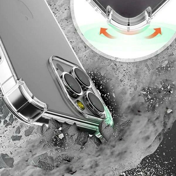 Etui Mercury Bulletproof do Apple iPhone 13 Pro przezroczysty