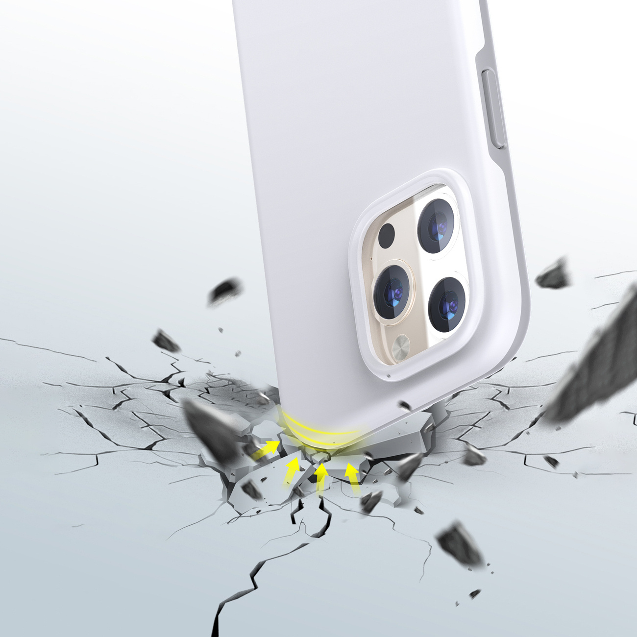 Choetech PC0114-MFM-WH MFM Anti-drop Apple iPhone 13 Pro Max white