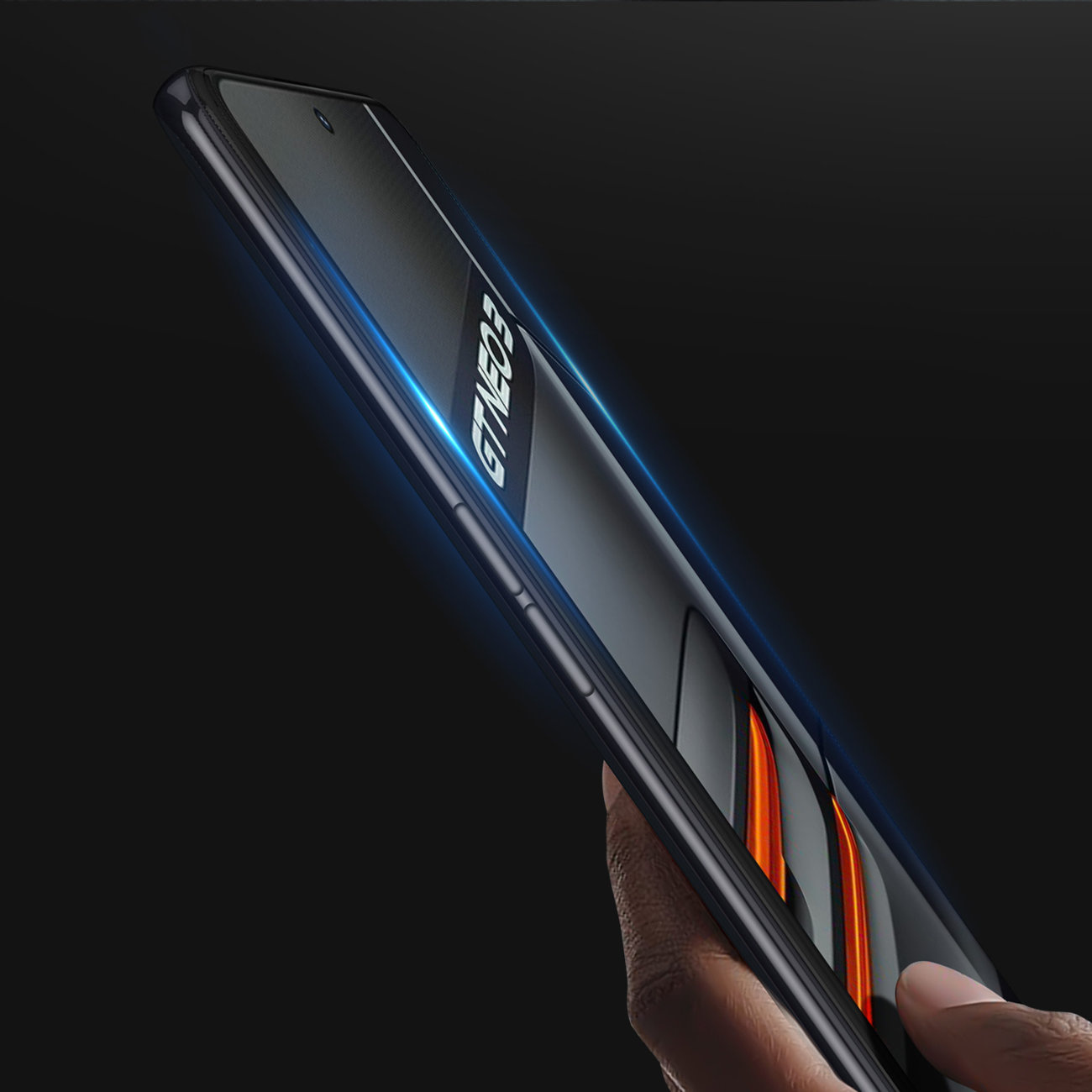 Dux Ducis 9D Tempered Glass Realme GT Neo 3 black