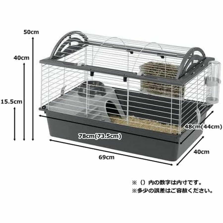 Cage Ferplast Plastic Metal/Plastic Cage Ferplast Plastic Metal/Plastic