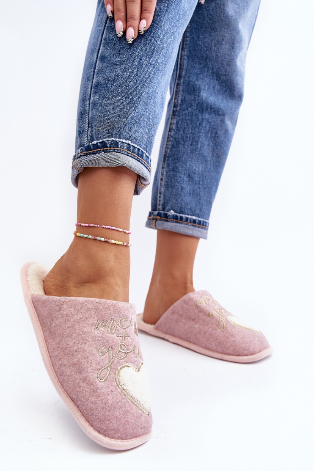  Slippers model 189104 Step in style  pink