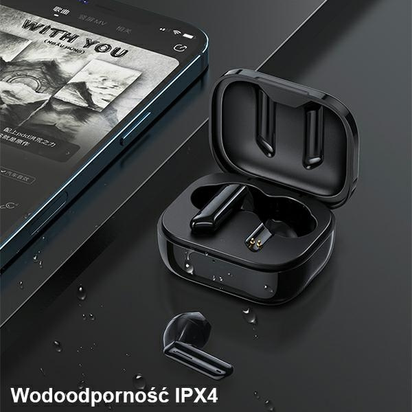 AWEI earphones Bluetooth 5.1 T36 TWS white