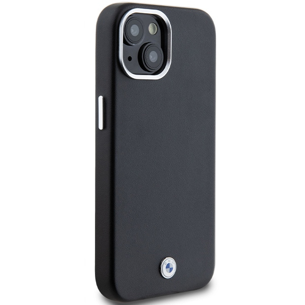 BMW BMHMP14S23PUFWK Apple iPhone 14 / 15 Signature Wrapped Metal MagSafe black