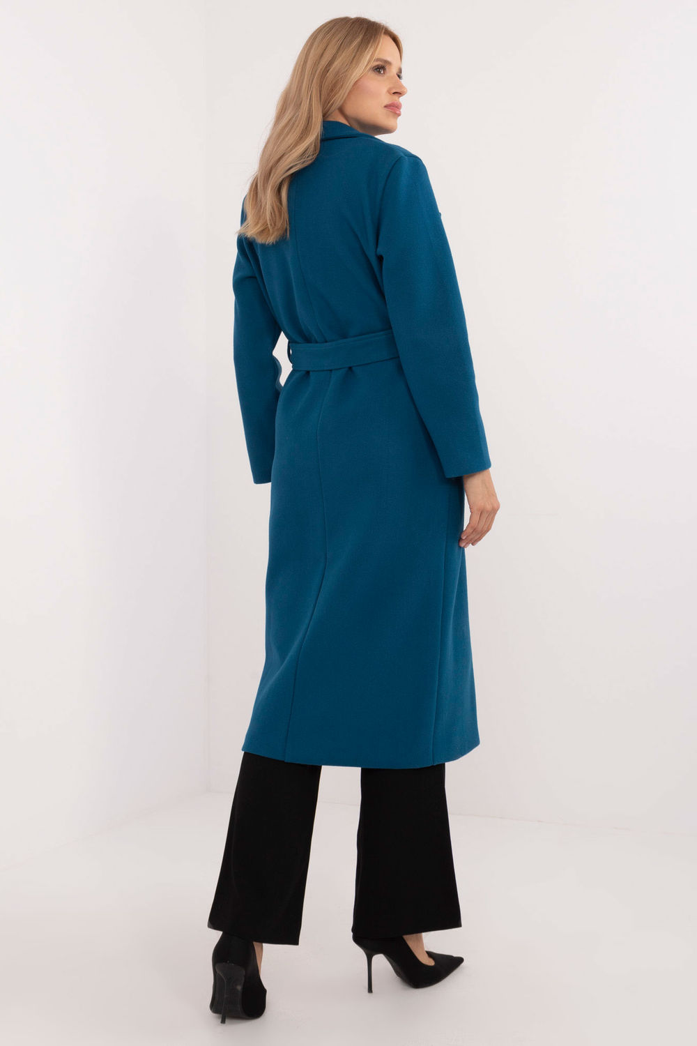  Coat model 202298 Och Bella  blue