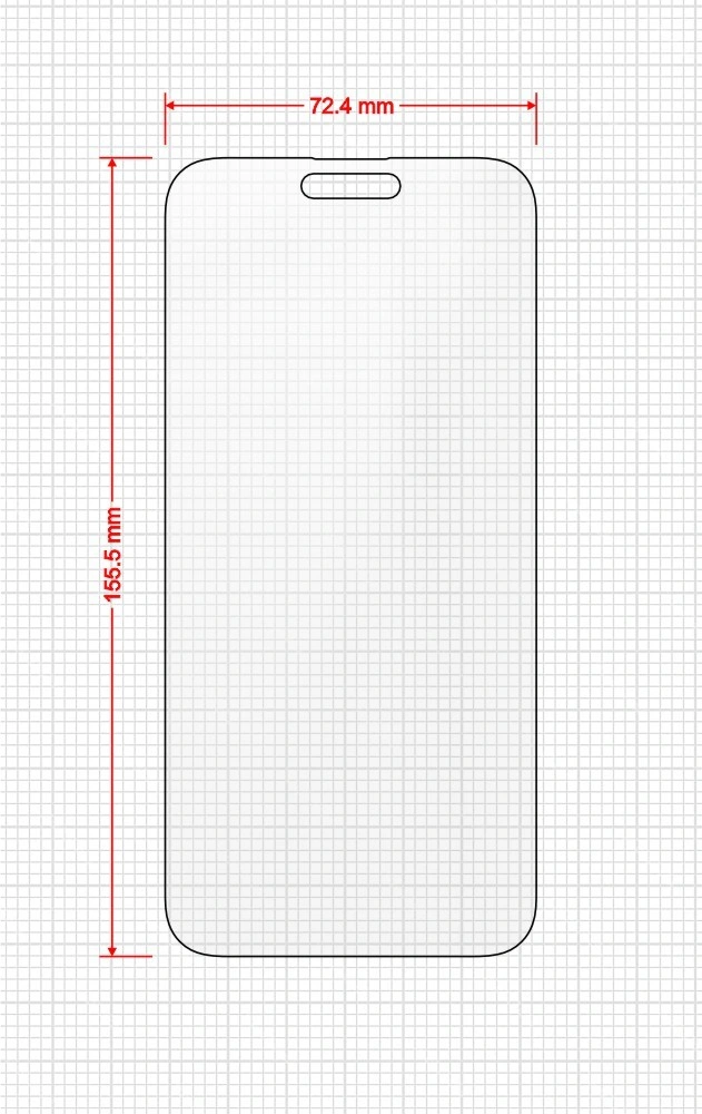 GrizzGlass MatteScreen Easy Apple iPhone 15 Pro Max [2 PACK]