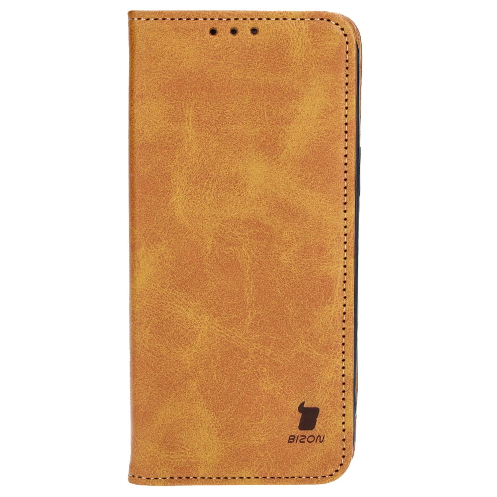Bizon Case Pocket Pro Apple iPhone 15 Plus brown