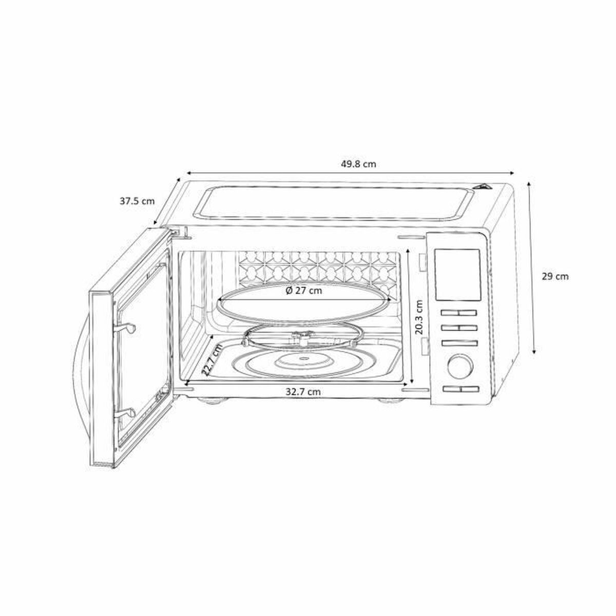 Microwave Continental Edison 900 w 25 L