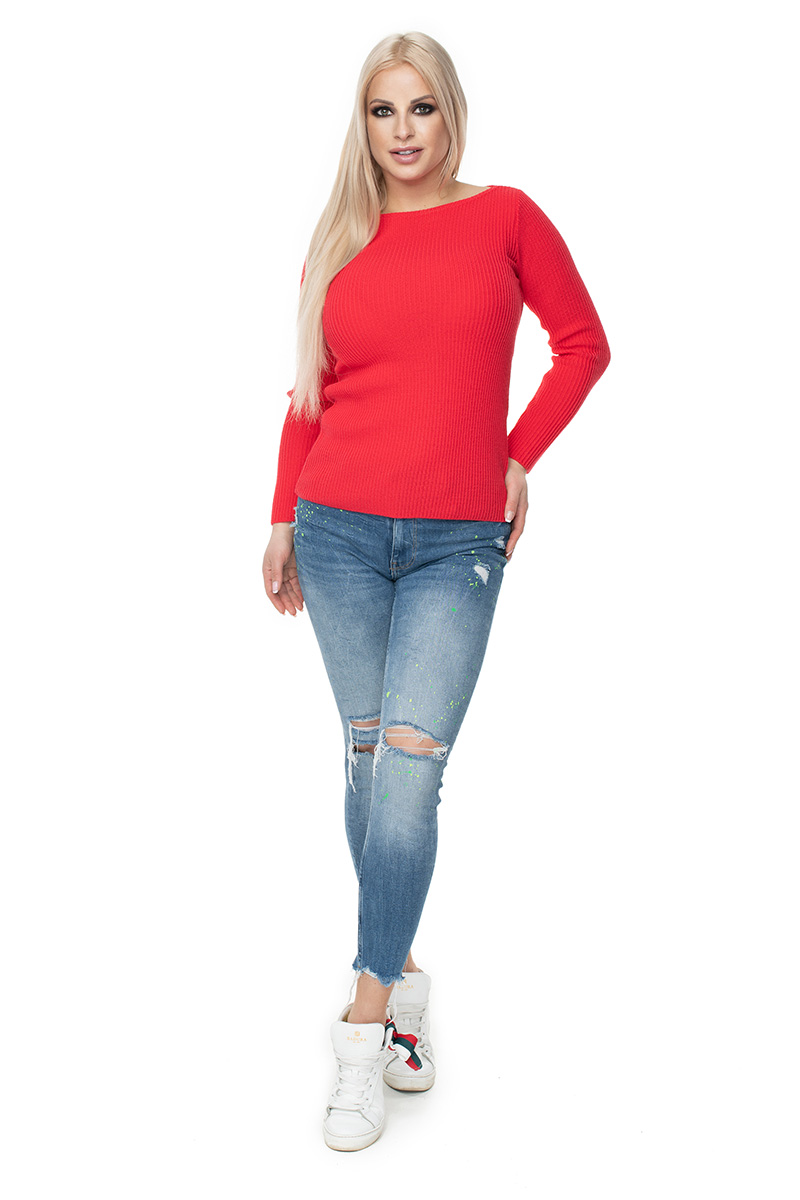  Jumper model 131606 PeeKaBoo  red