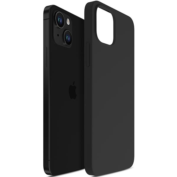 Case 3MK Silicone Case Apple iPhone 13 mini black/black