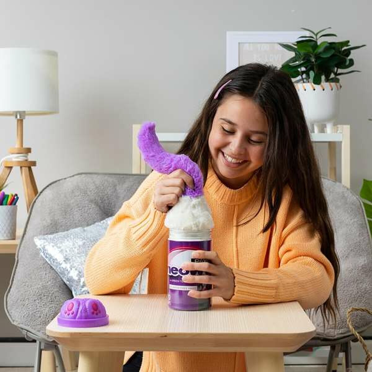 Fluffy toy Bizak Mimimiau Cat 24 cm (1 Unit) Fluffy toy Bizak Mimimiau Cat 24 cm (1 Unit)