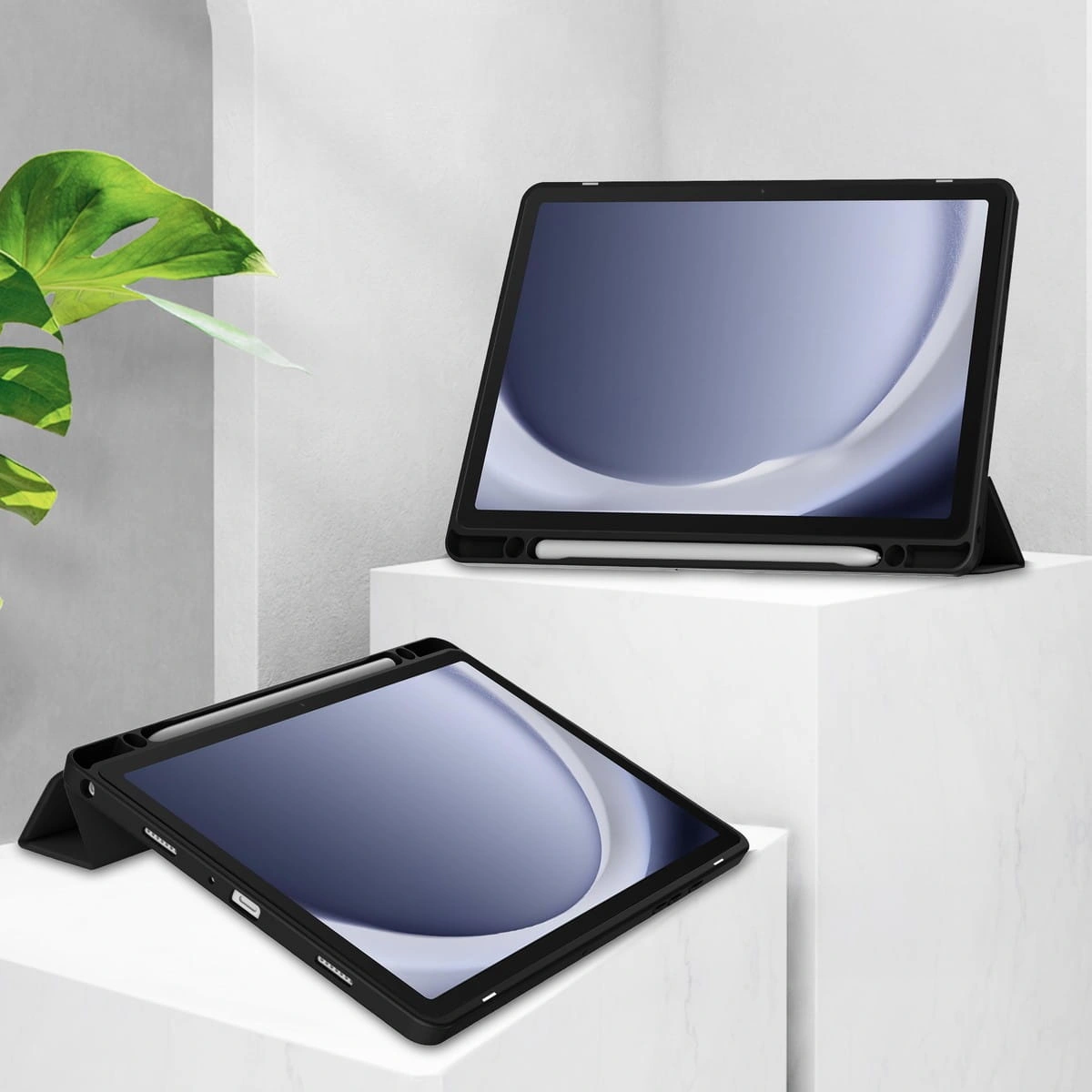 Bizon Case Tab Clear Matt Samsung Galaxy Tab A9 Plus black