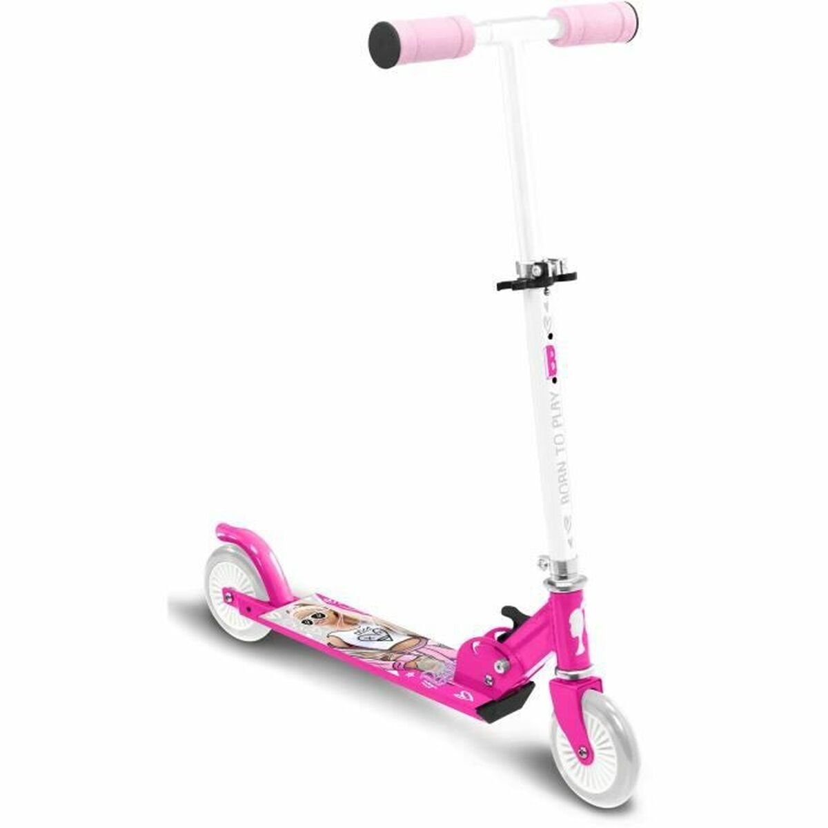 Scooter Stamp Barbie Pink