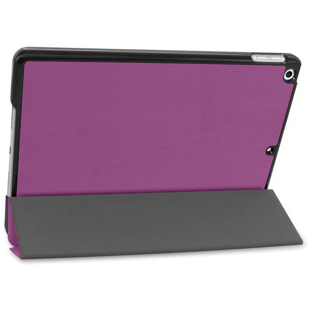 Bizon Case Tab Croc Apple iPad 9/8/7 10.2 2021/2020/2019 dark purple