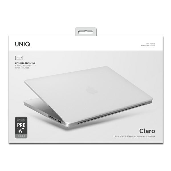 UNIQ Claro Apple MacBook Pro 16 2021-2023 dove matte clear