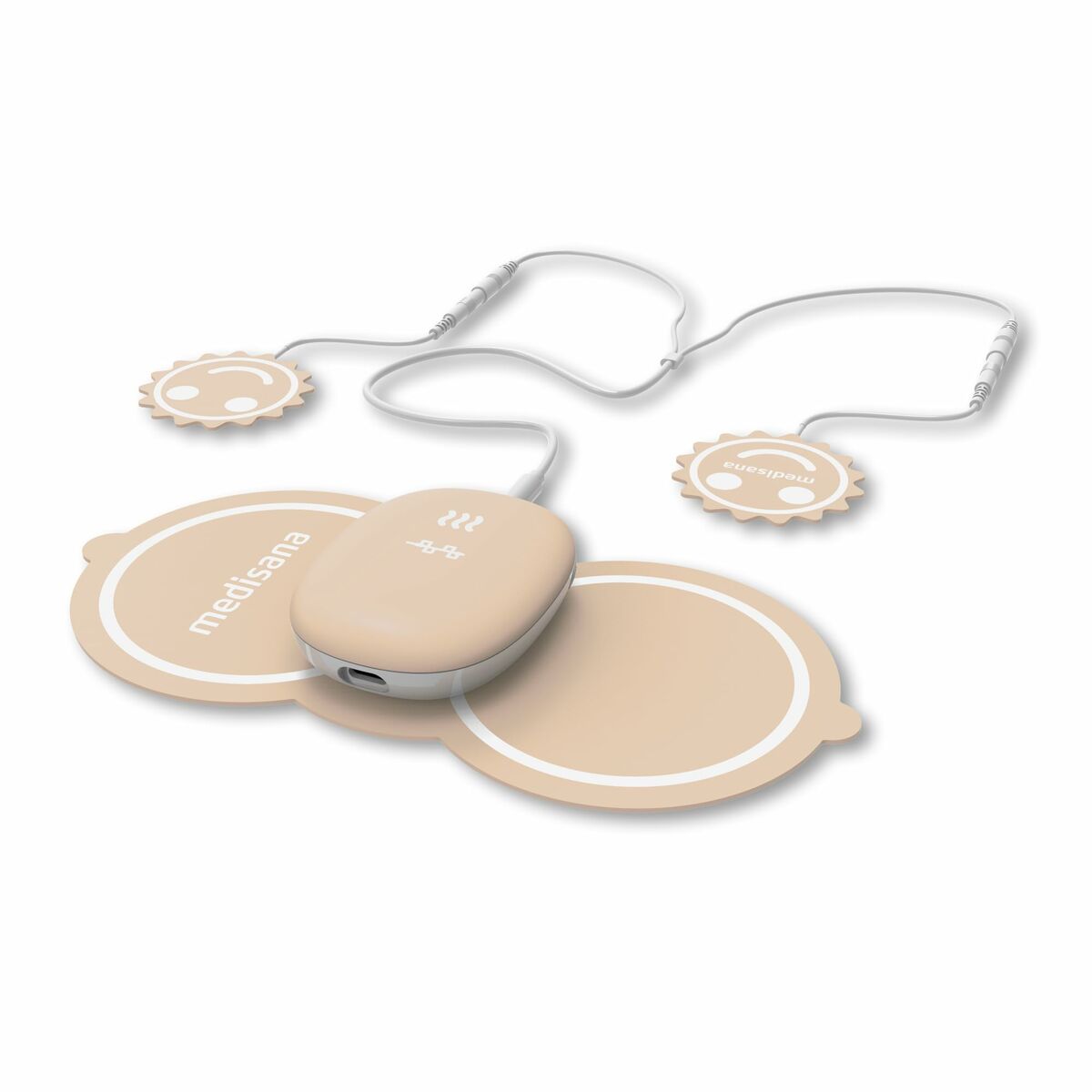 Rechargeable Relaxing Menstrual Massager Medisana TT 250 Beige Rechargeable Relaxing Menstrual Massager Medisana TT 250 Beige