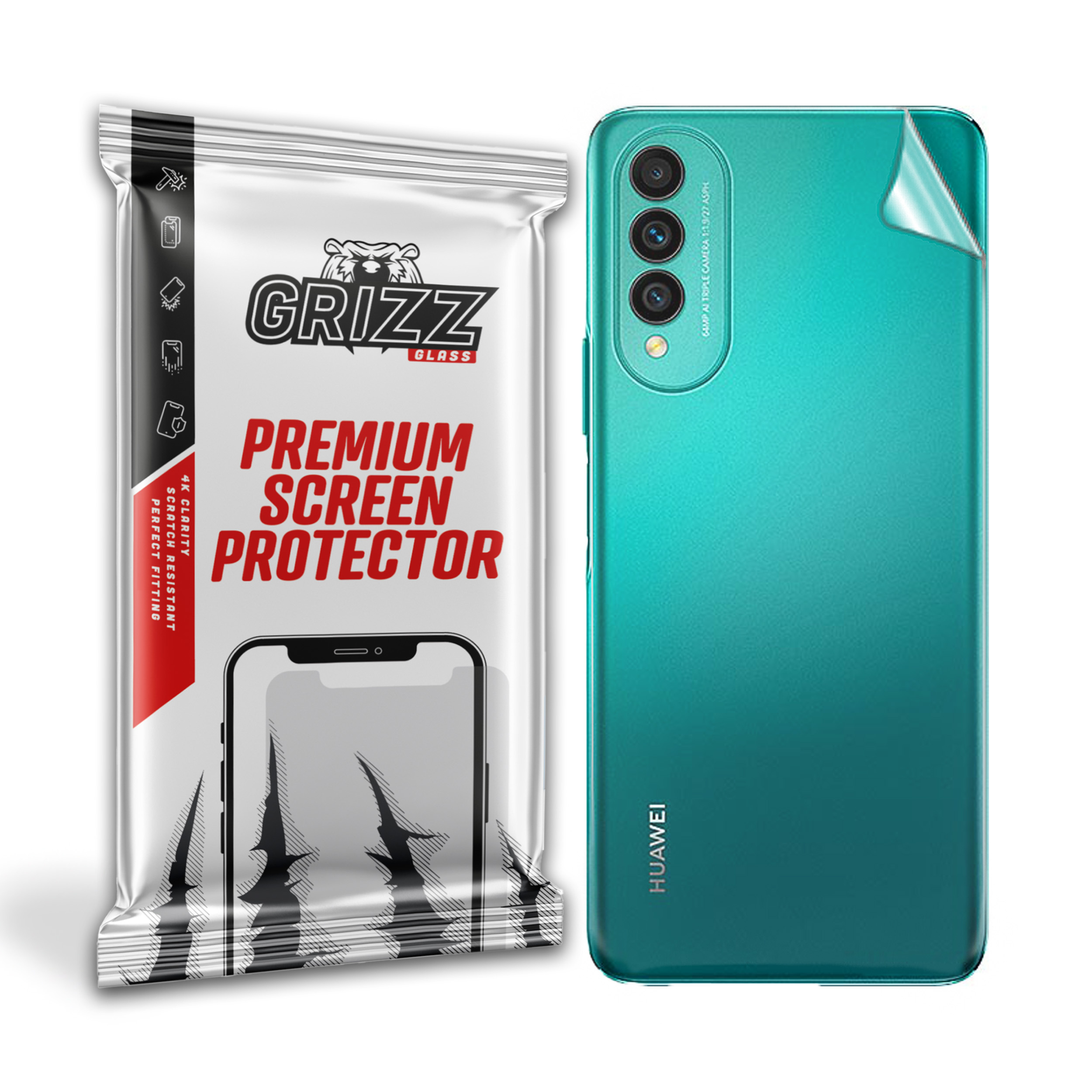 GrizzGlass SatinSkin Huawei Nova 10z