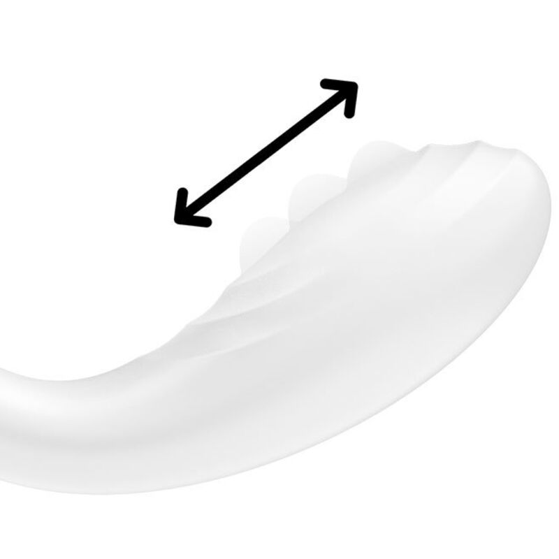 SATISFYER RRROLLING PLEASURE G-SPOT VIBRATOR - WHITE