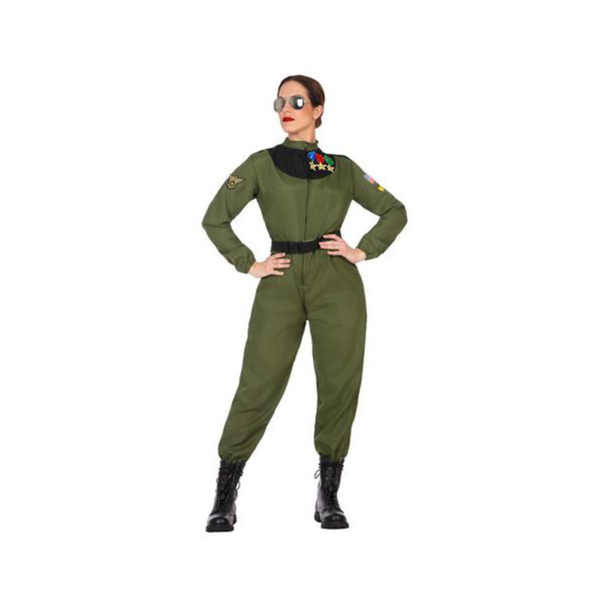 Costume for Adults Green (2 Units)
