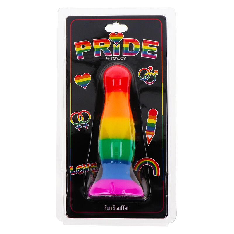 PRIDE - LGBT FLAG PLUG FUN STUFER 8.5 CM