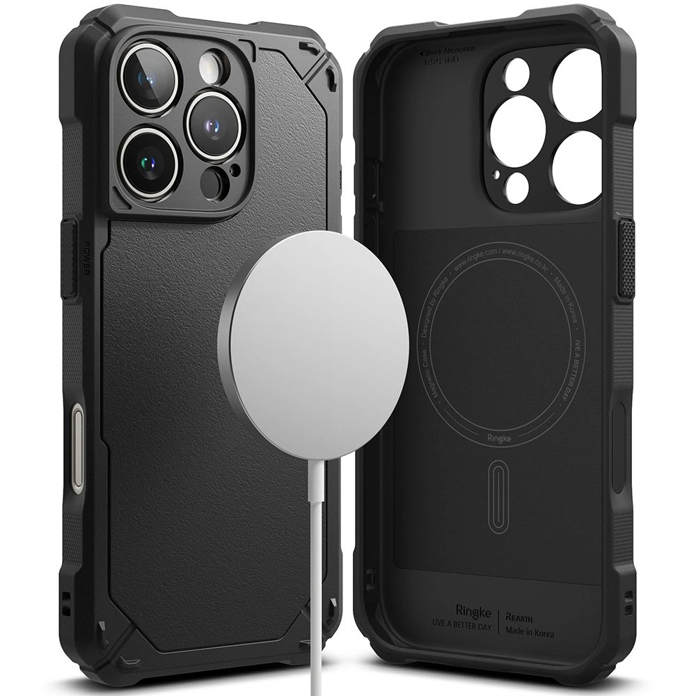 Ringke Rugged Gear Magnetic MagSafe Apple iPhone 16 Pro Black
