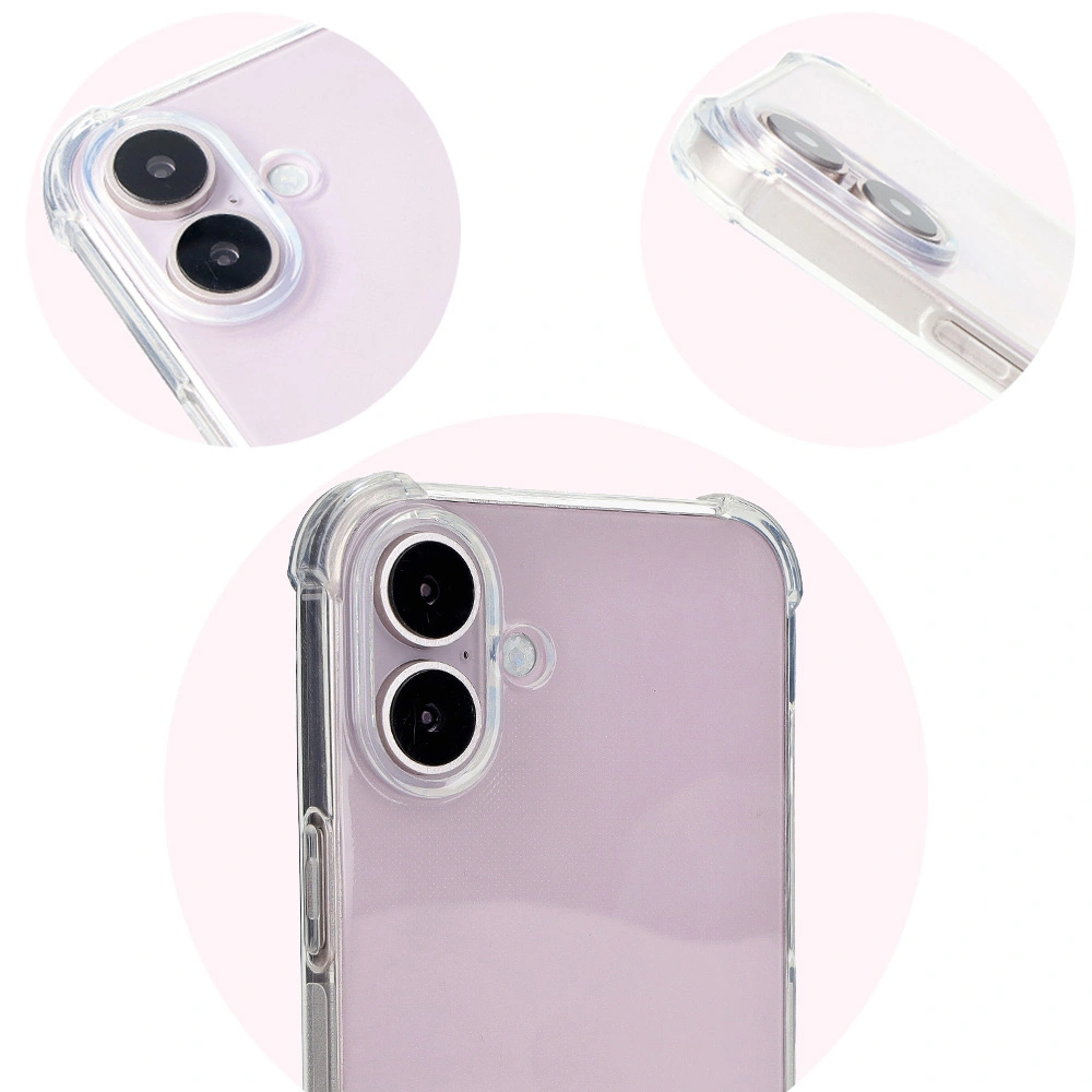 Bizon Case Salpa Apple iPhone 16 Plus clear