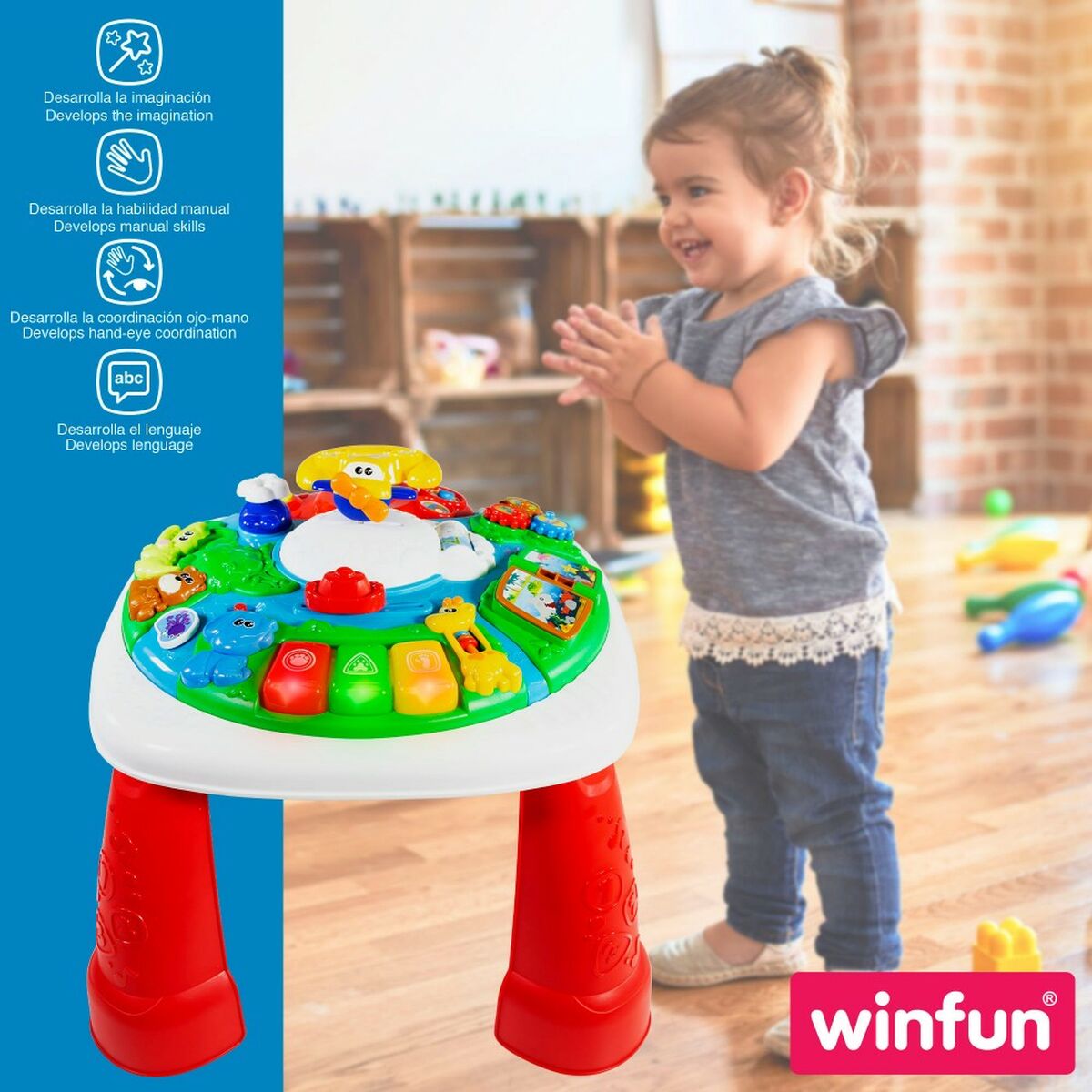 Centrum aktywności Winfun 47 x 41 x 47 cm 2 Sztuk