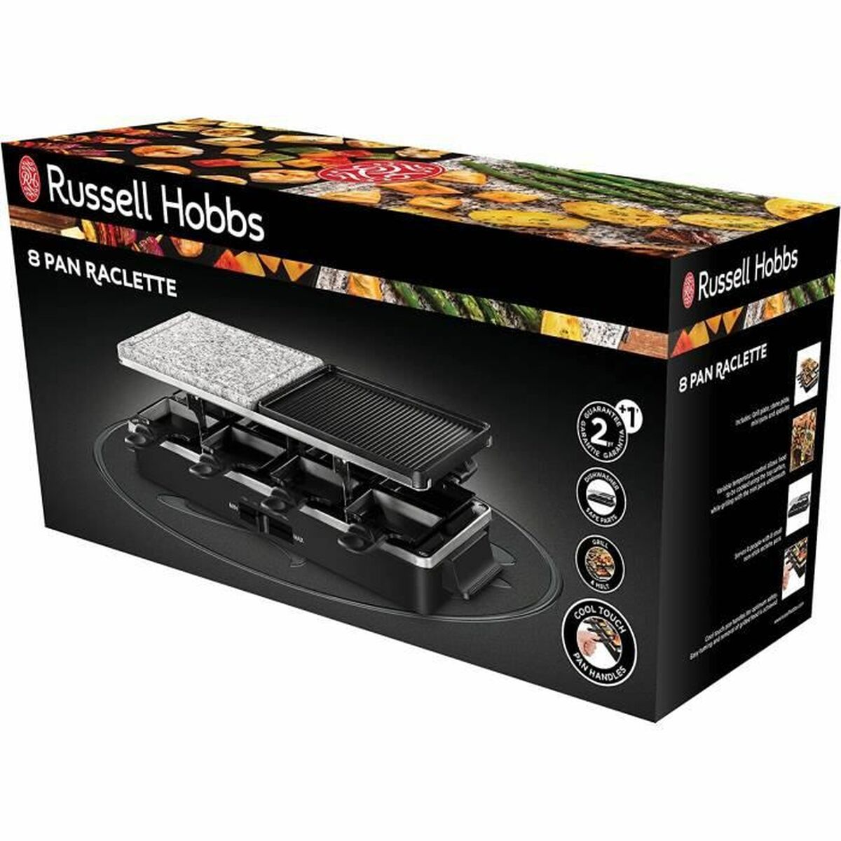 Griddle Plate Russell Hobbs Raclette